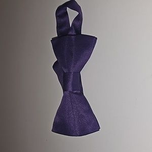 Purple bowtie